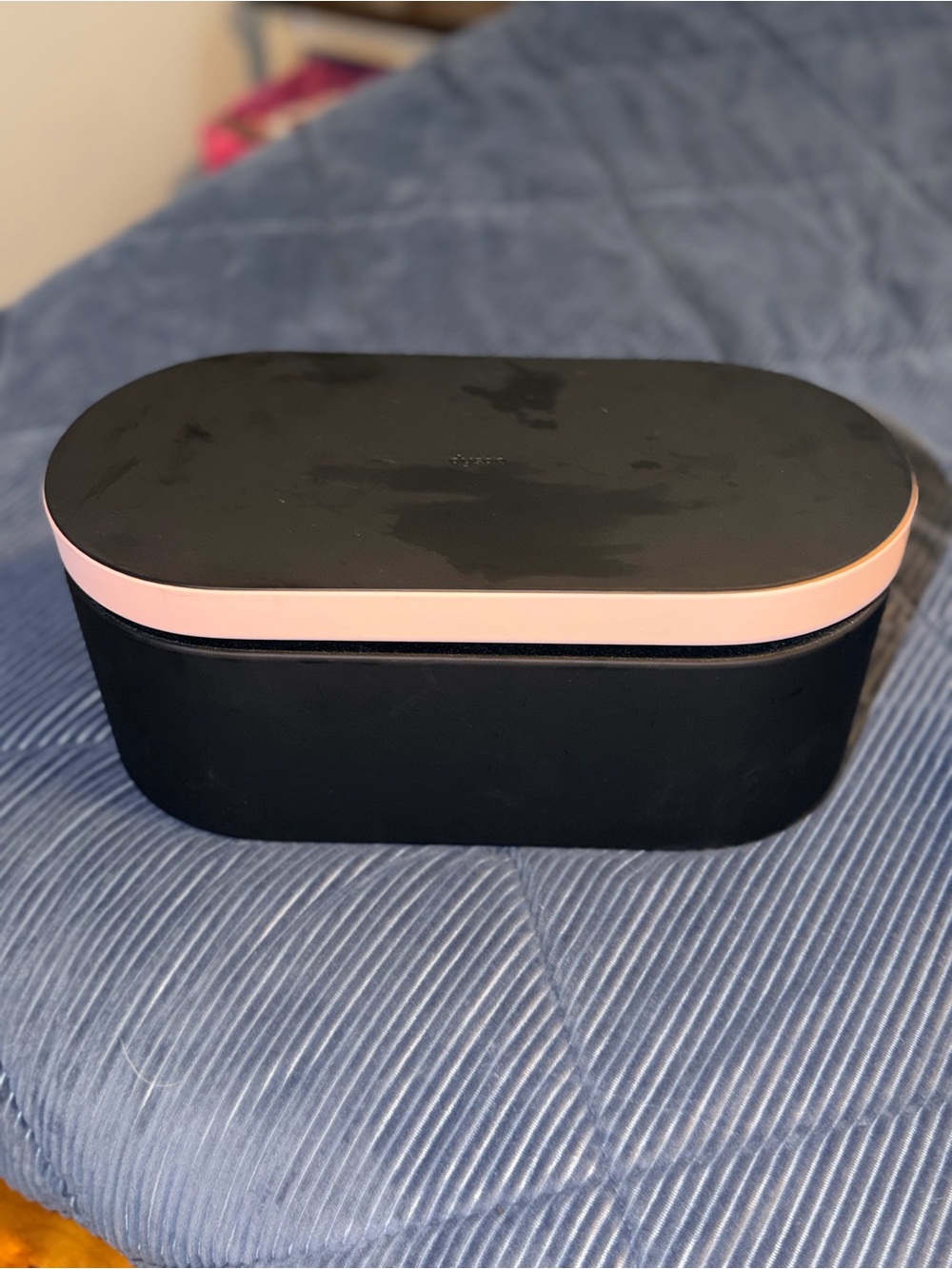 Dyson Black Storage Case with Pink Accent